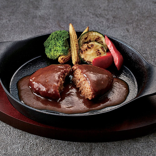 じっくり煮込んだデミグラスハンバーグ 120g×30食