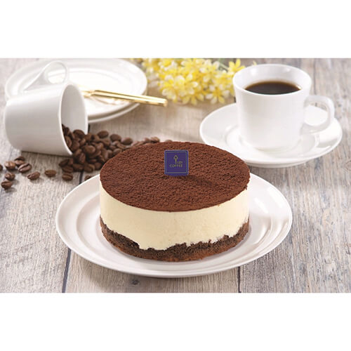 ＜KEY COFFEE監修＞キリマンジャロコーヒーのティラミス 直径約12cm×1個