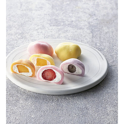 ＜香炉庵＞彩りフルーツ大福 4種計28個