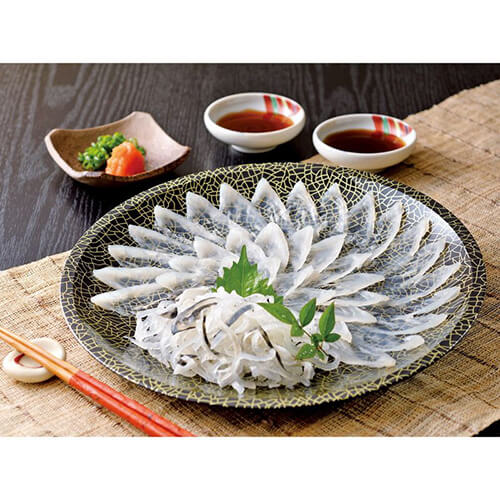 ＜関とら本店＞とらふく刺身セット FS-80F7Z